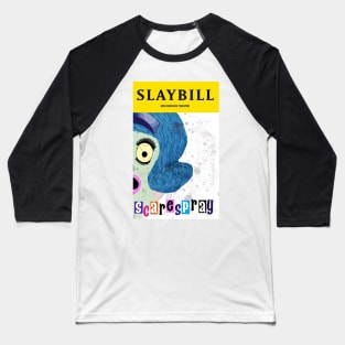 Broadway Zombie Scarespray Slaybill Baseball T-Shirt